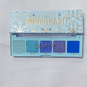 Color pop rumor has it eyeshadow palette
